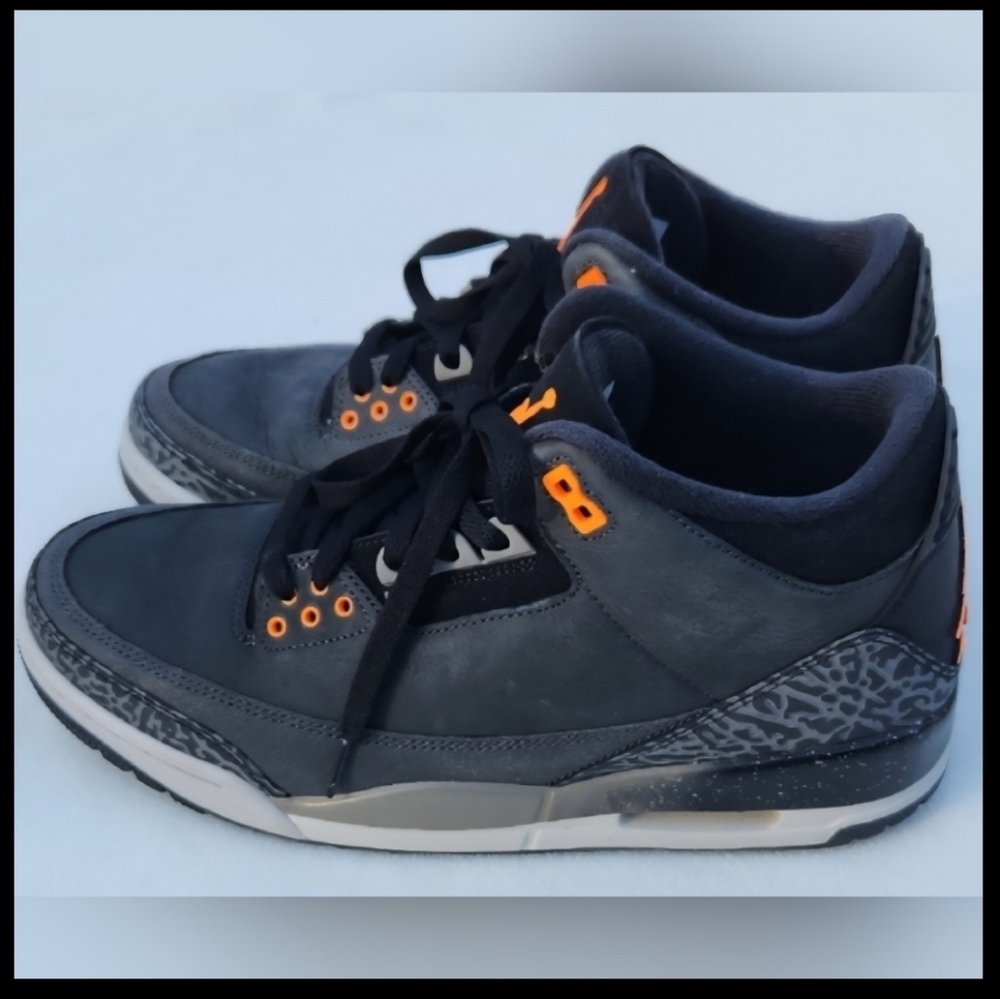 ​Air Jordan 3 Retro "Fear" – Night Stadium/Total Orange Size 10